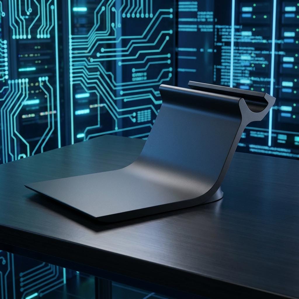 Minimalist Laptop Stand | Sleek Ergonomic Notebook Holder for Office Home